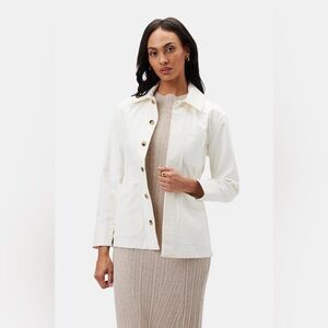 NWT Amour Vert White Rylee Jacket